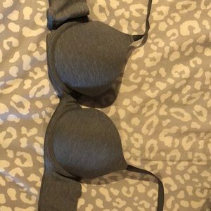 Grey aerie 34a push up bra
